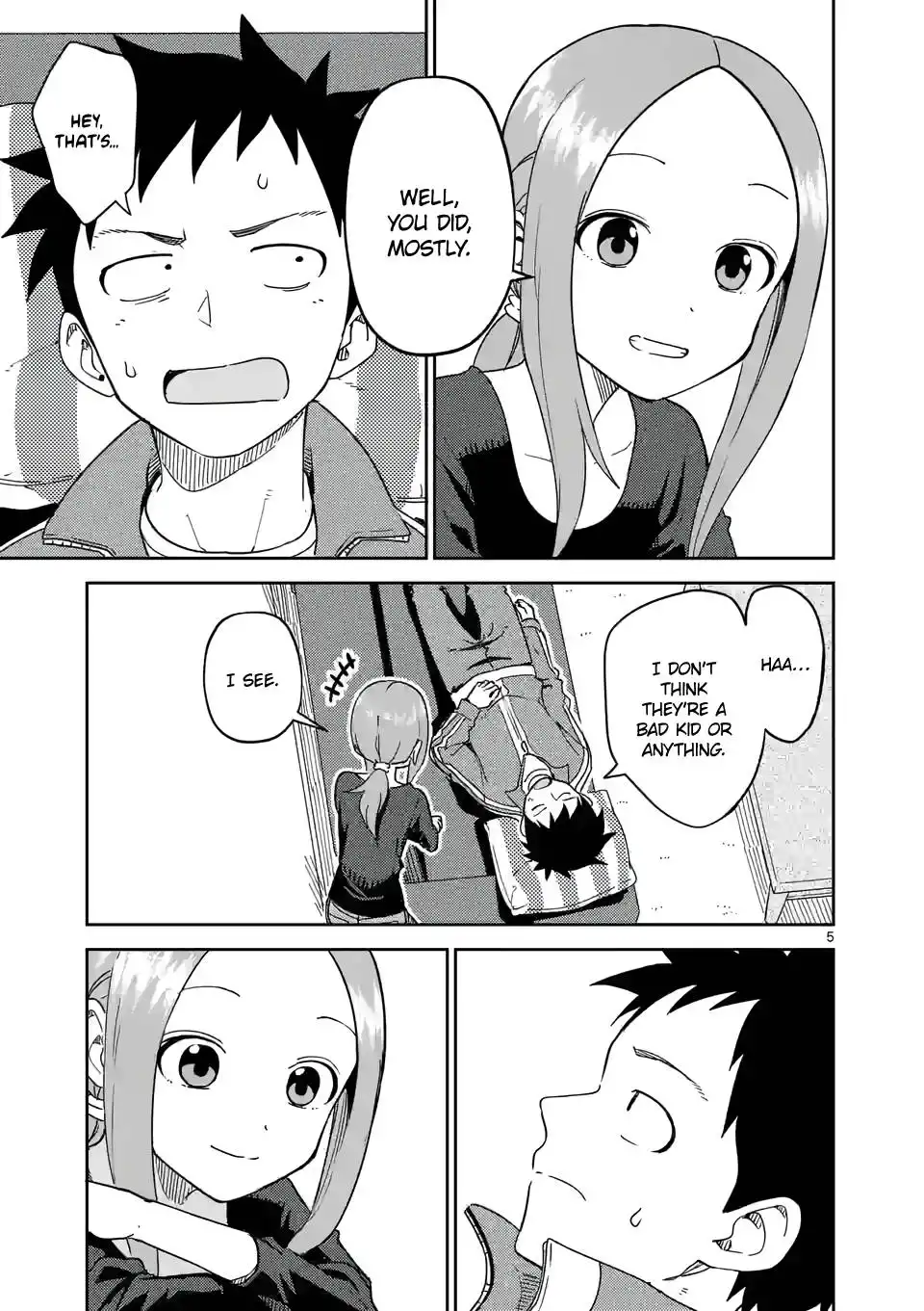 Karakai Jouzu no (Moto) Takagi-san Chapter 254 5